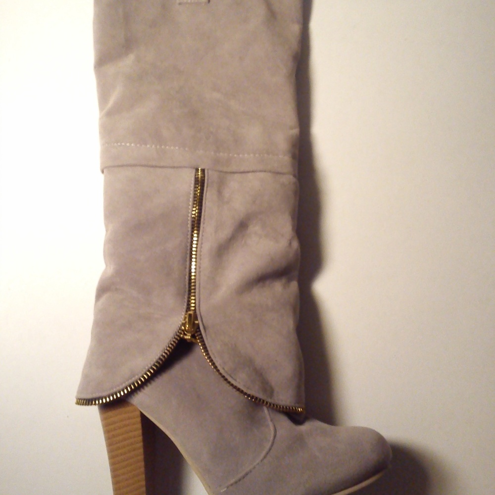 Grey Suede